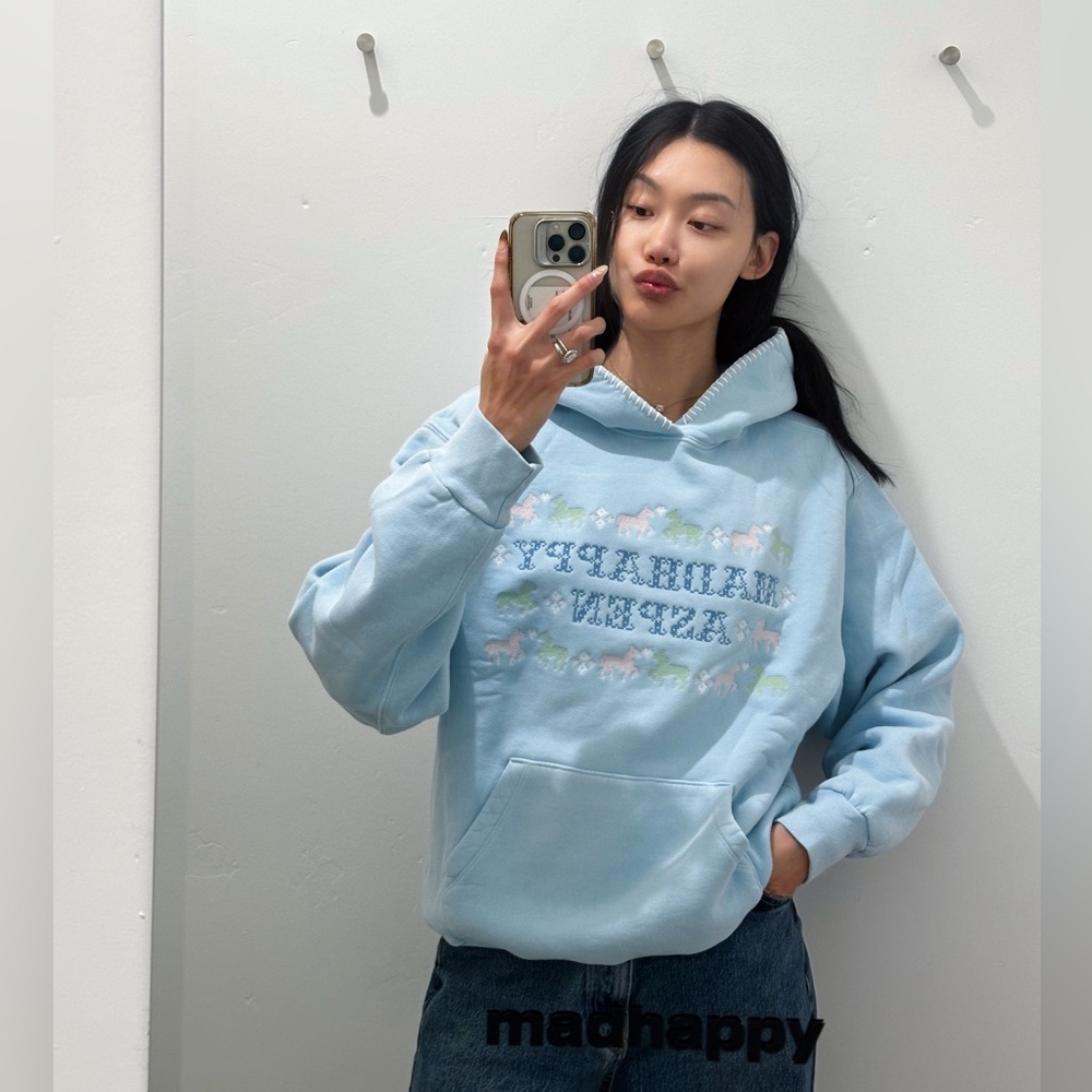 NEW MADHAPPY ASPEN Exclusive limited hoodie 2024 Sz Medium (Unisex)